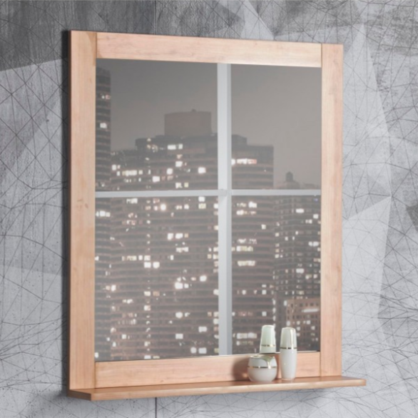 MANHATTAN Square Frame Mirror 800x800mm - Clearance