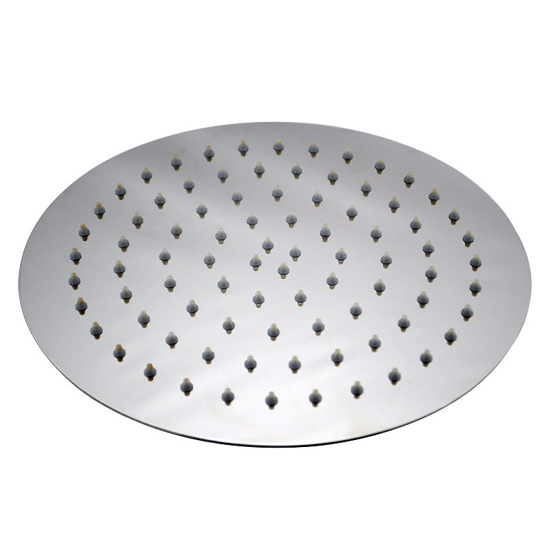 10'' Round Shower Station Top Water Inlet - Chrome
