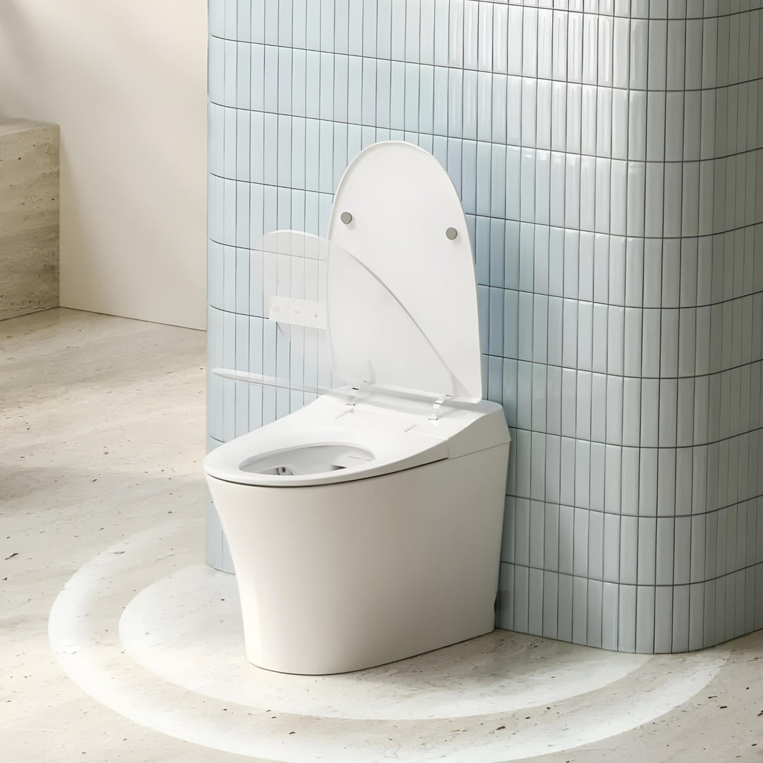 Lafeme NEOVANTA Cisternless Smart Toilet With Wireless Remote Gloss White