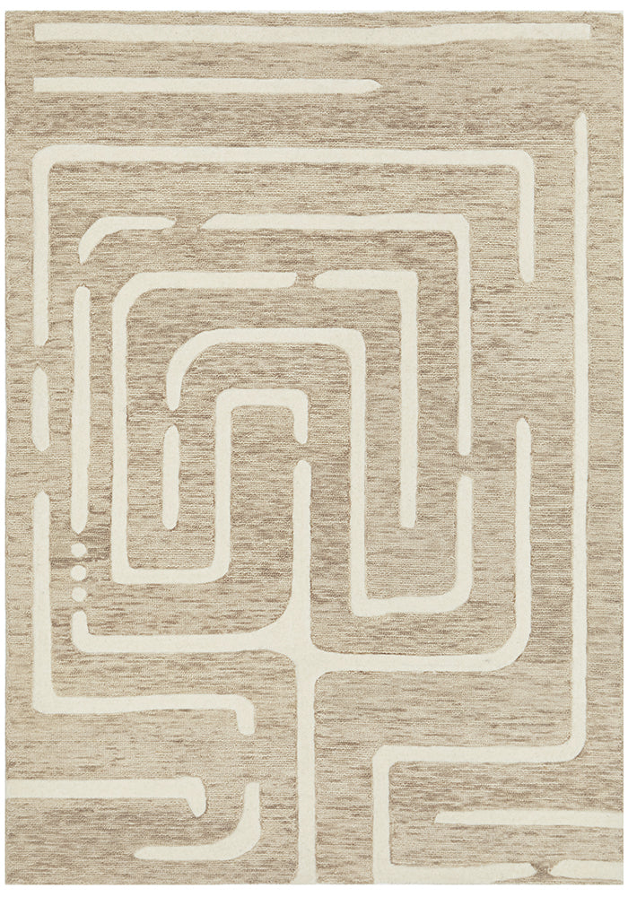 Summit Maze Wool Rug