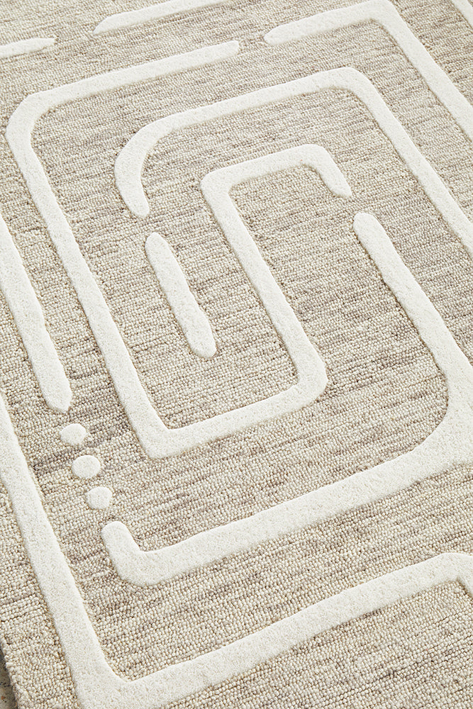 Summit Maze Wool Rug