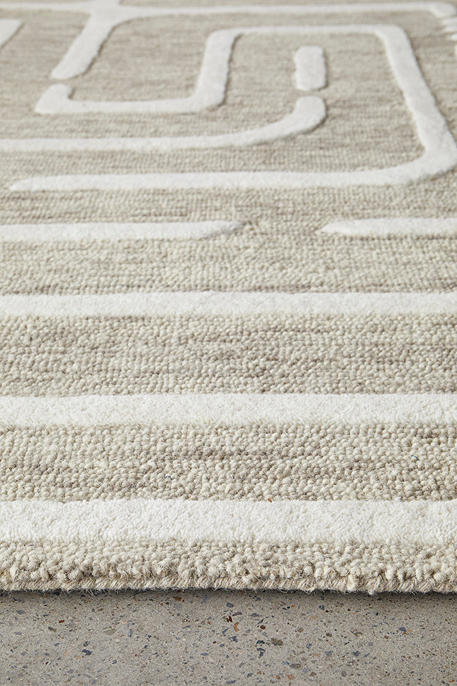 Summit Maze Wool Rug