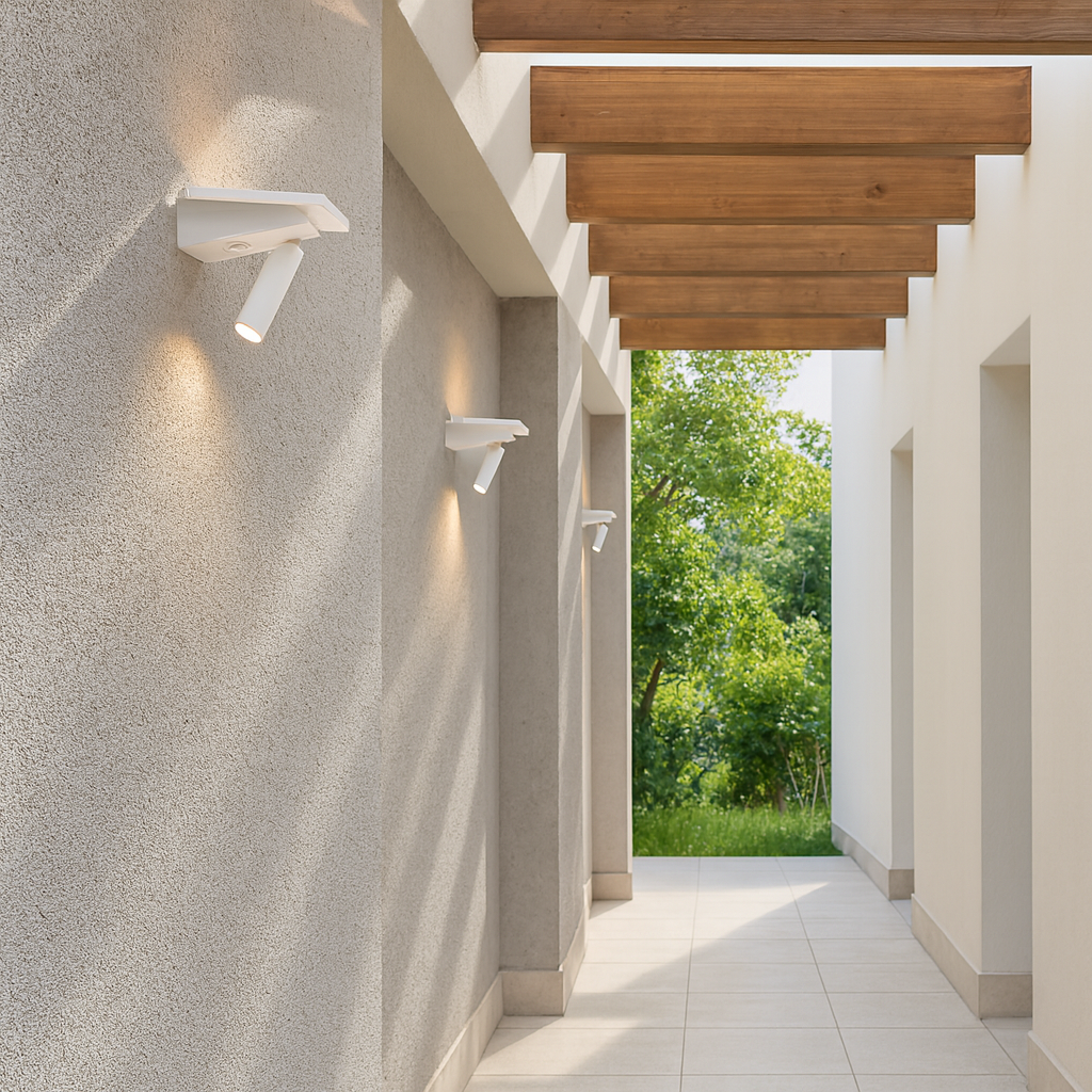 Scania LED Wall Light White