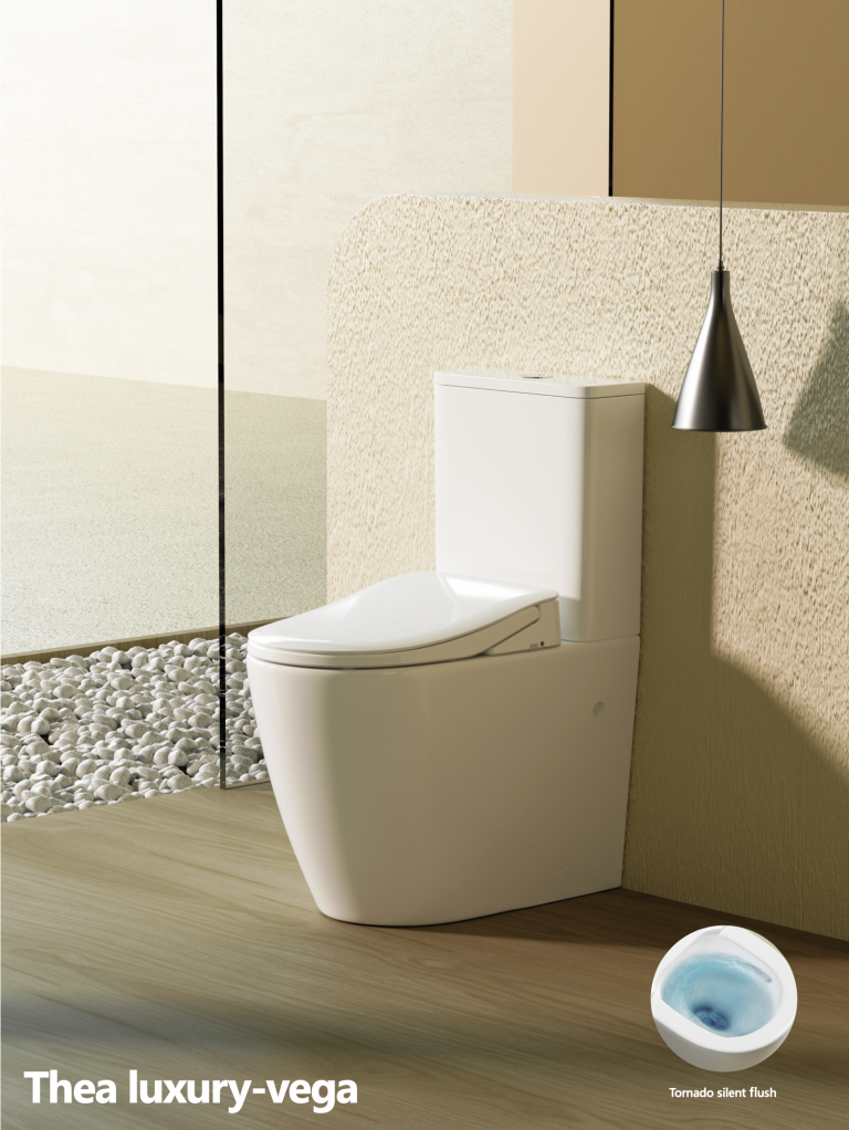 THEA Luxury VEGA Rimless Back to Wall Smart Toilet Suite
