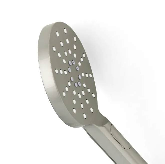 PAVIA Handheld Shower Set Round - Brushed Nickel