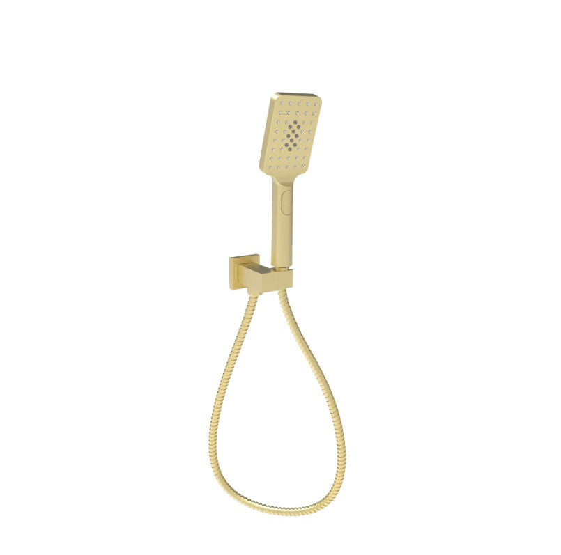 Eden Handshower On Wall Outlet Bracket - Brushed Gold