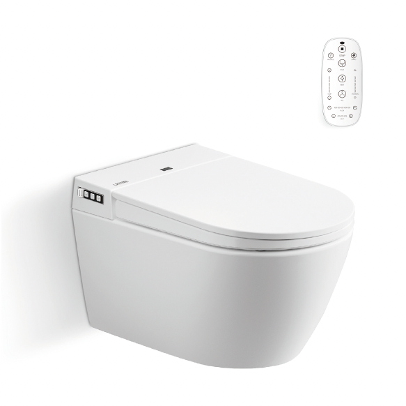 SESTO Rimless Wall Hung Smart Toilet