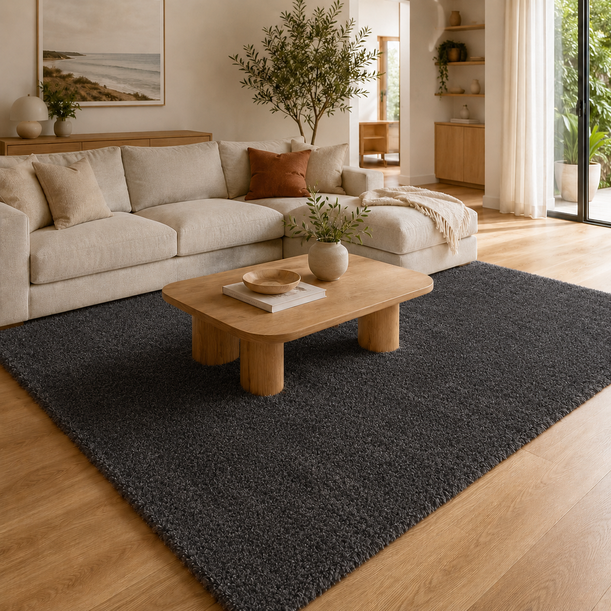 Sienna Seal Grey Rug