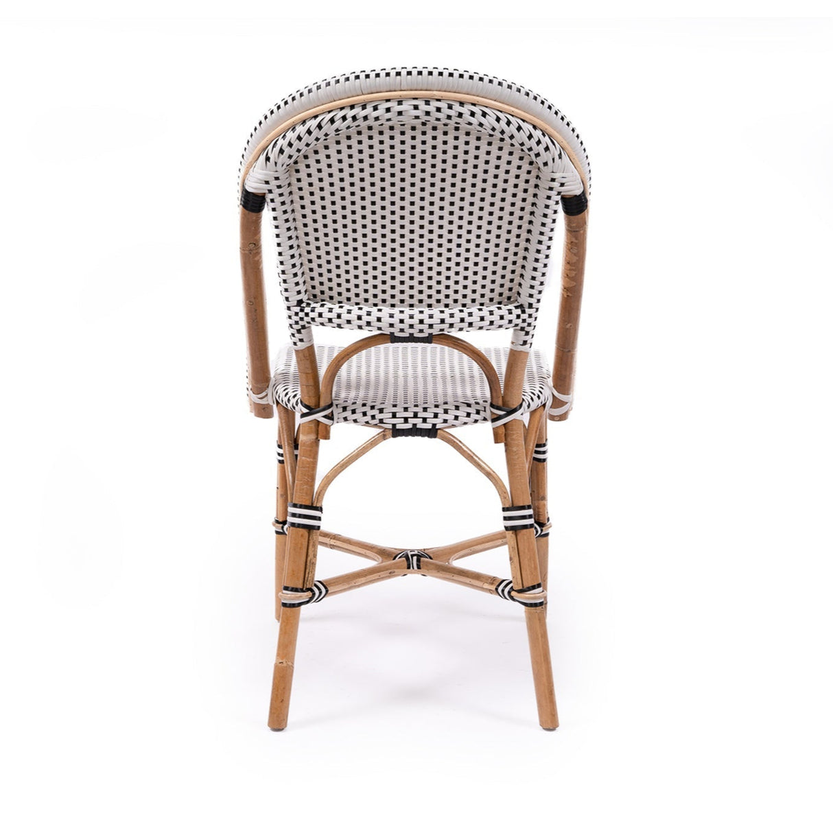 Sorrell Side Rattan Chair – Black
