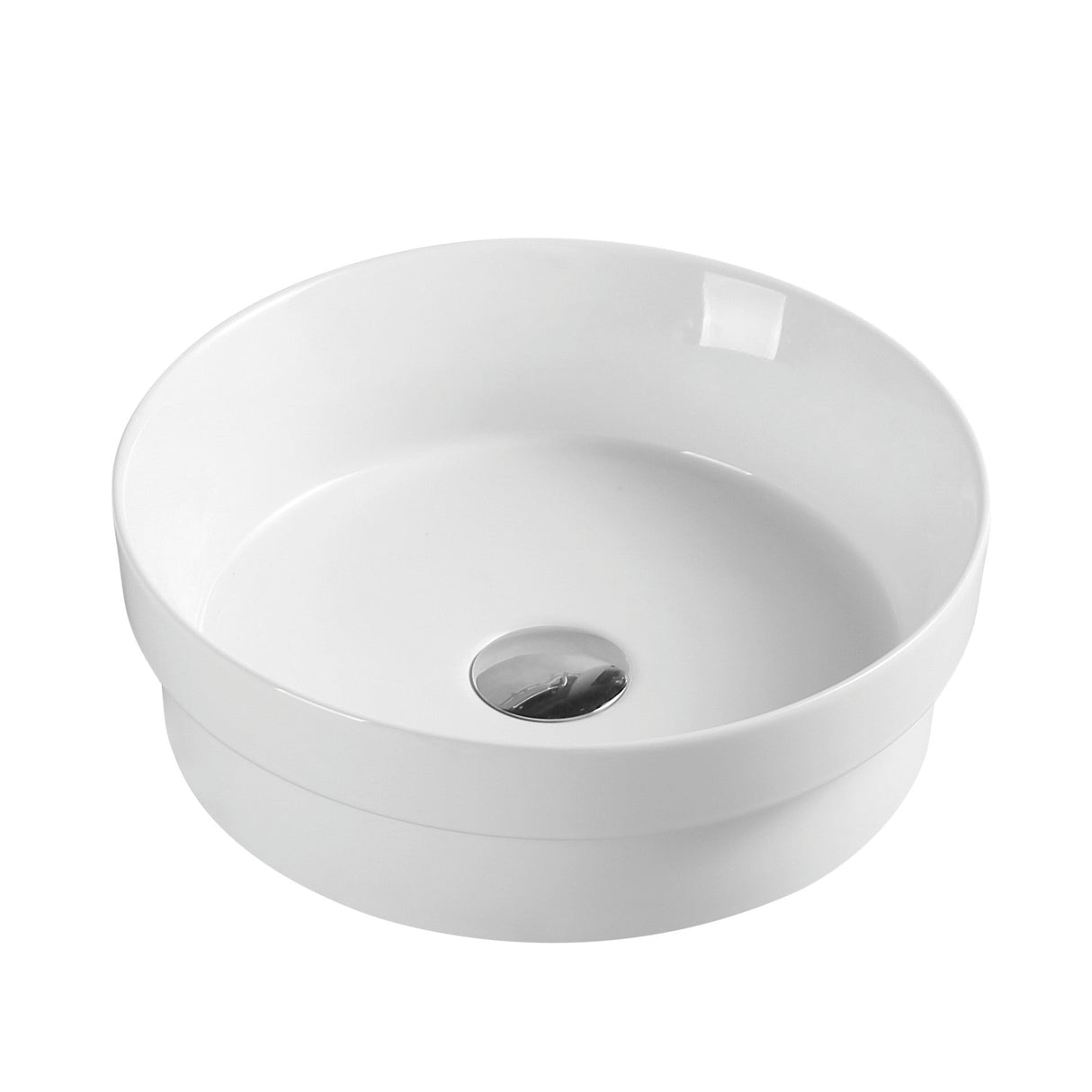 Spin 36 Above Counter Basin White (Round: 360x360x115)