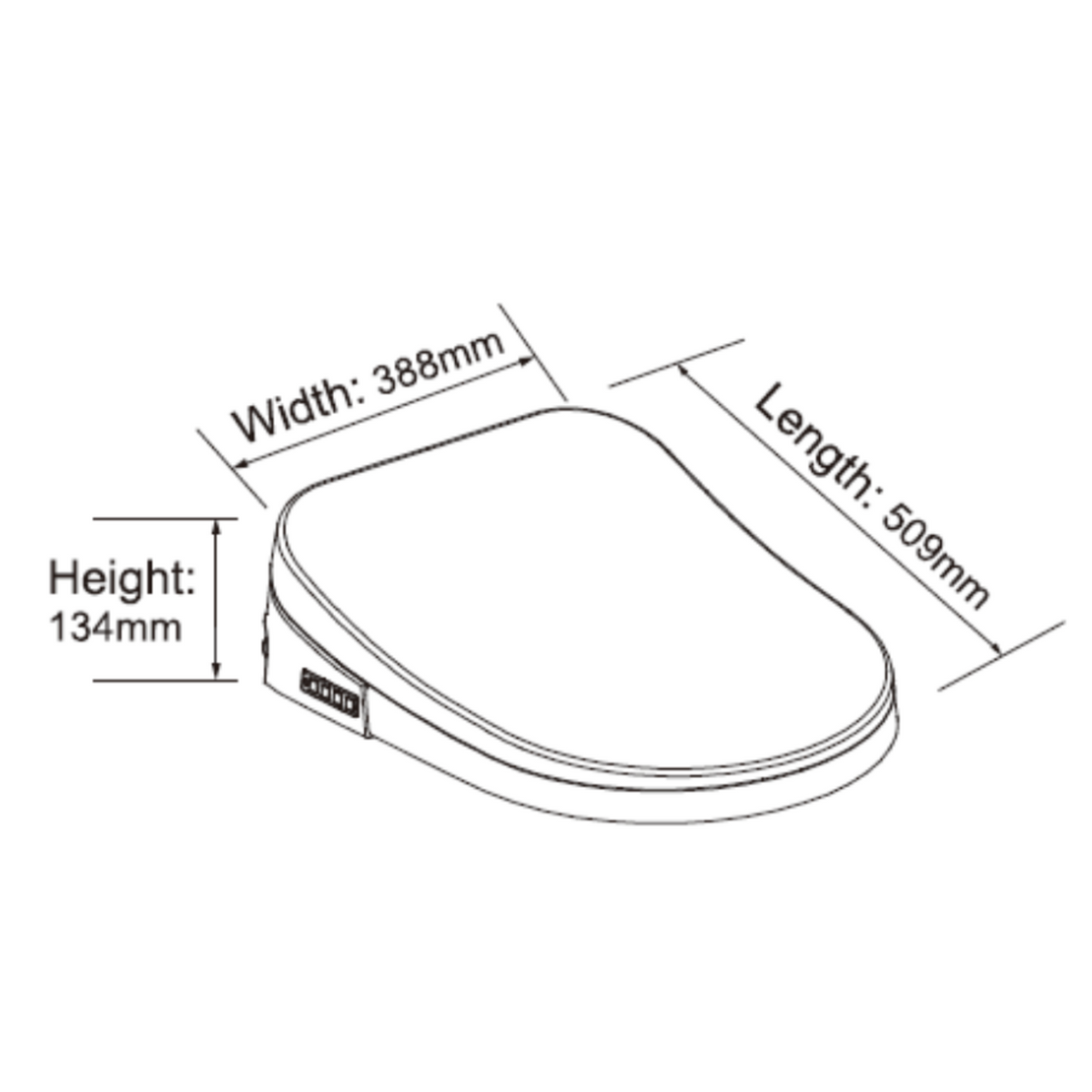 Stella Smart Toilet Seat