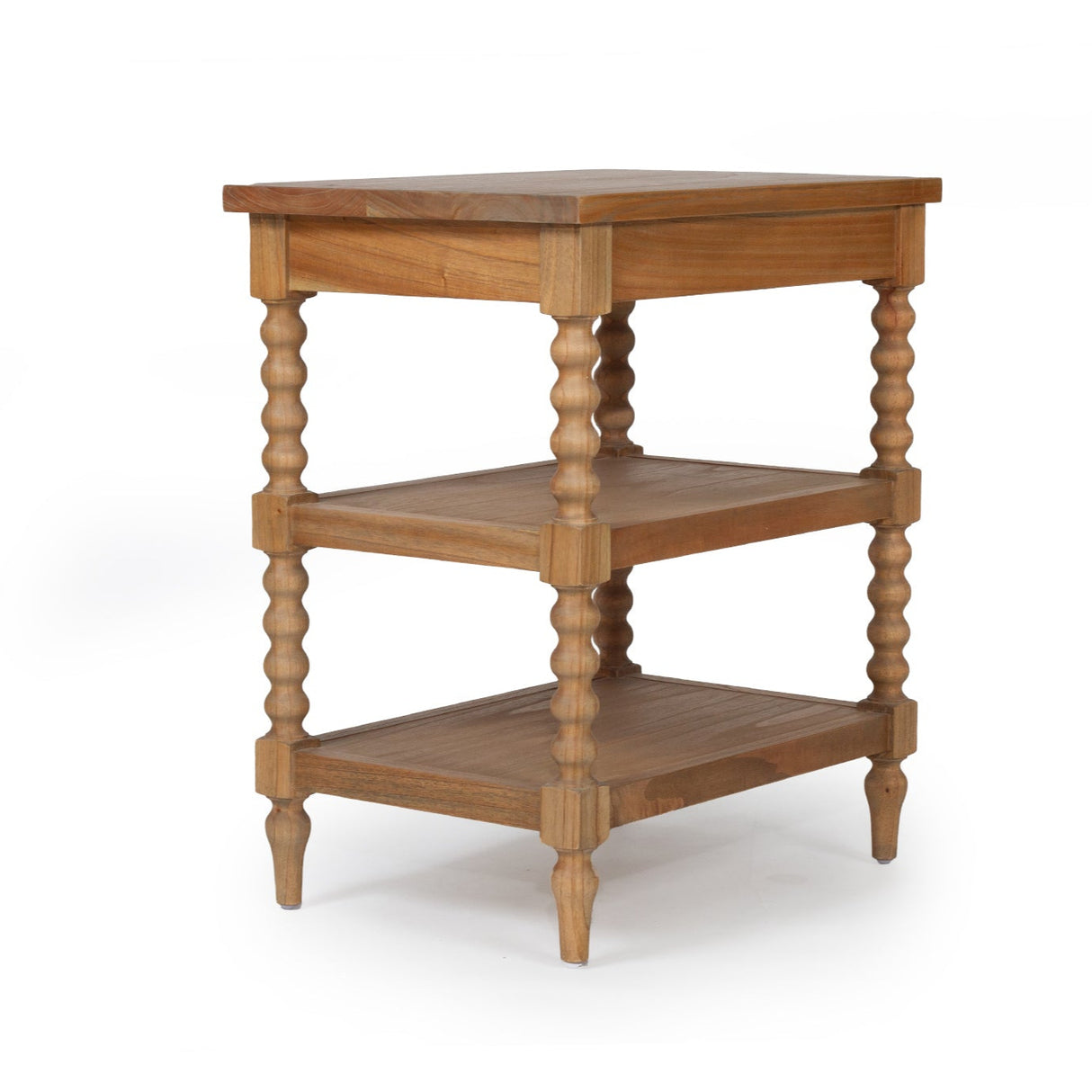 Strathmore Bobbin Cedar Bedside Table - 0.66m