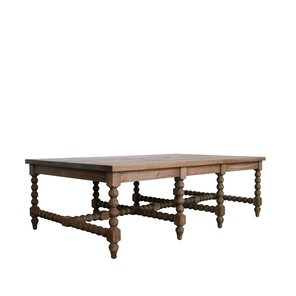 Strathmore Bobbin White Cedar Coffee Table - Plain Top - 1.5m