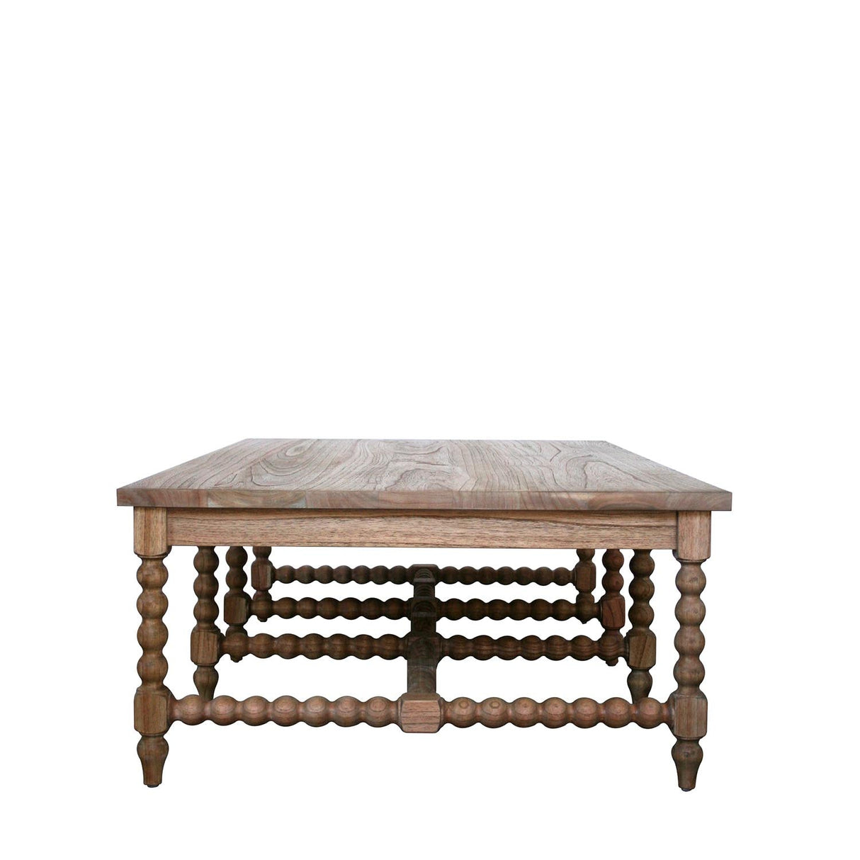 Strathmore Bobbin White Cedar Coffee Table - Plain Top - 1.5m