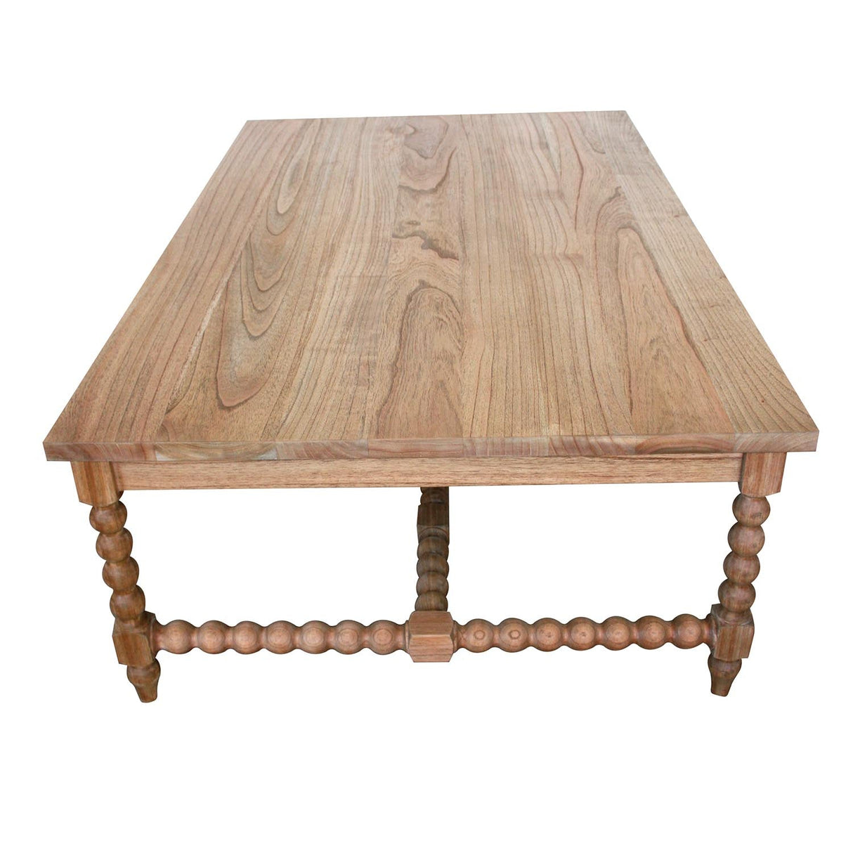 Strathmore Bobbin White Cedar Coffee Table - Plain Top - 1.5m