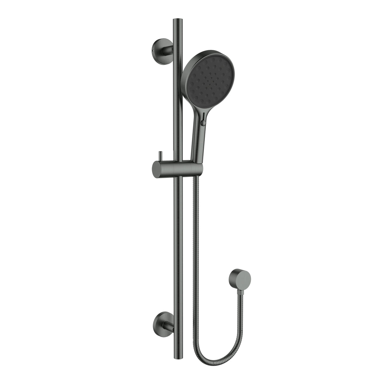 Sulu II Sliding Shower Set Brushed Gun Metal