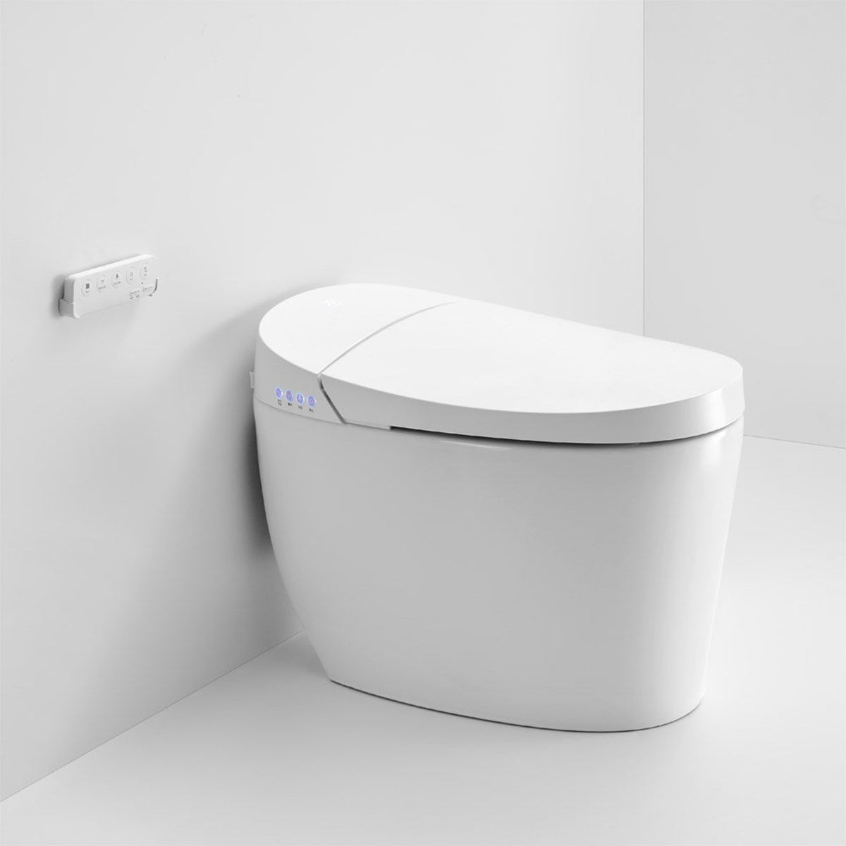 Aquaperla T6 Instant Heating Smart Toilet 670x405x490mm - White