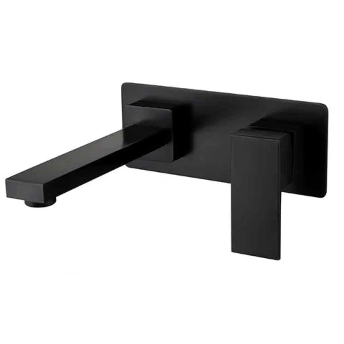 TARAN Wall Mixer With Spout - Black
