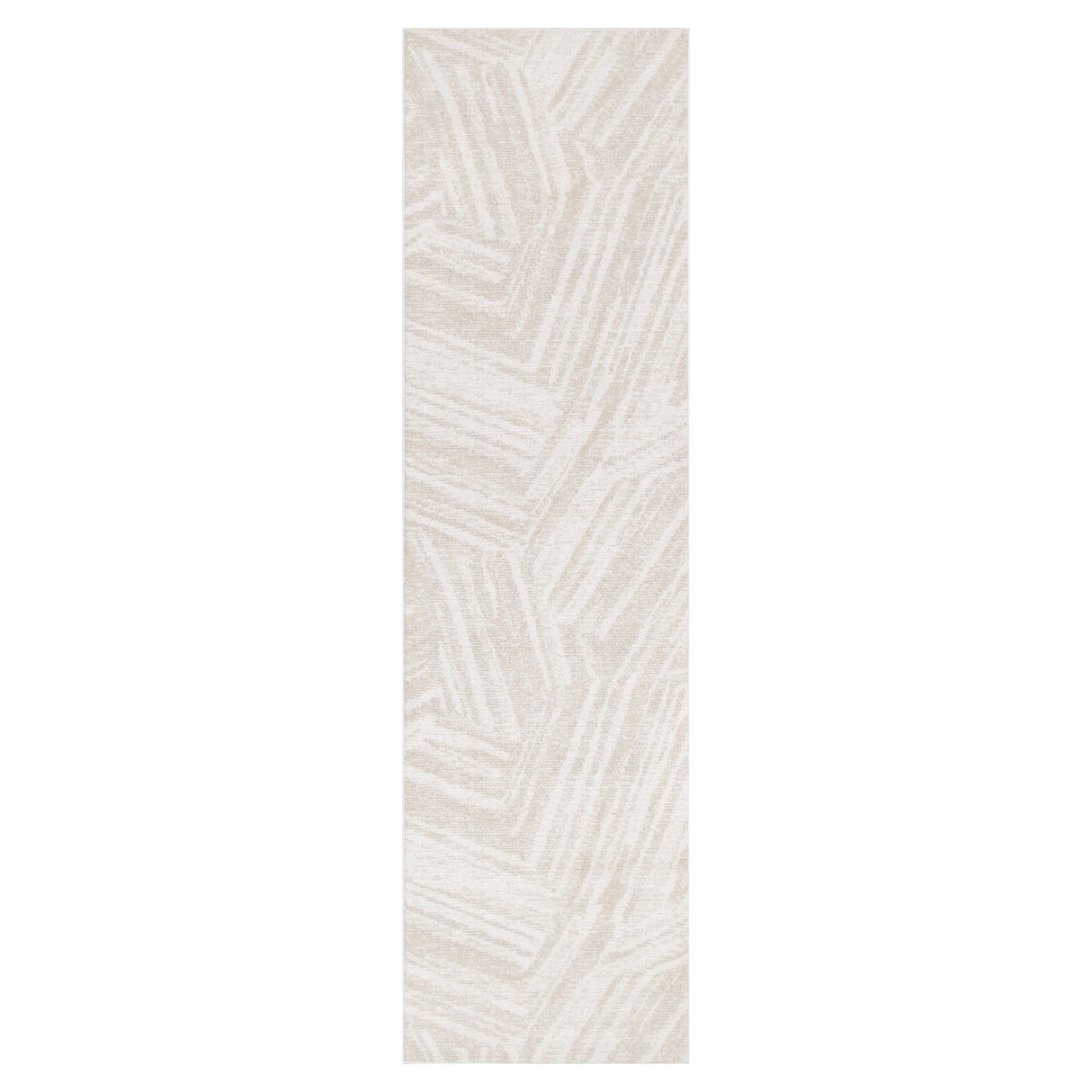 Toscana Geo Lines Beige Cream Rug - TOS1