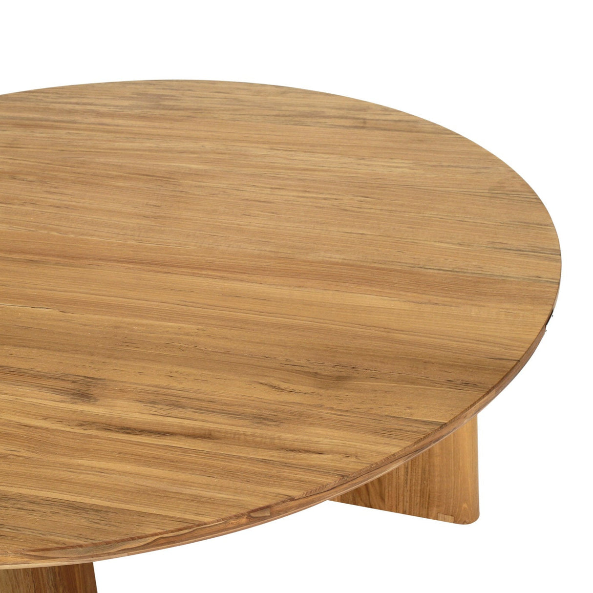 Talon Teak Round Coffee Table 1.2m