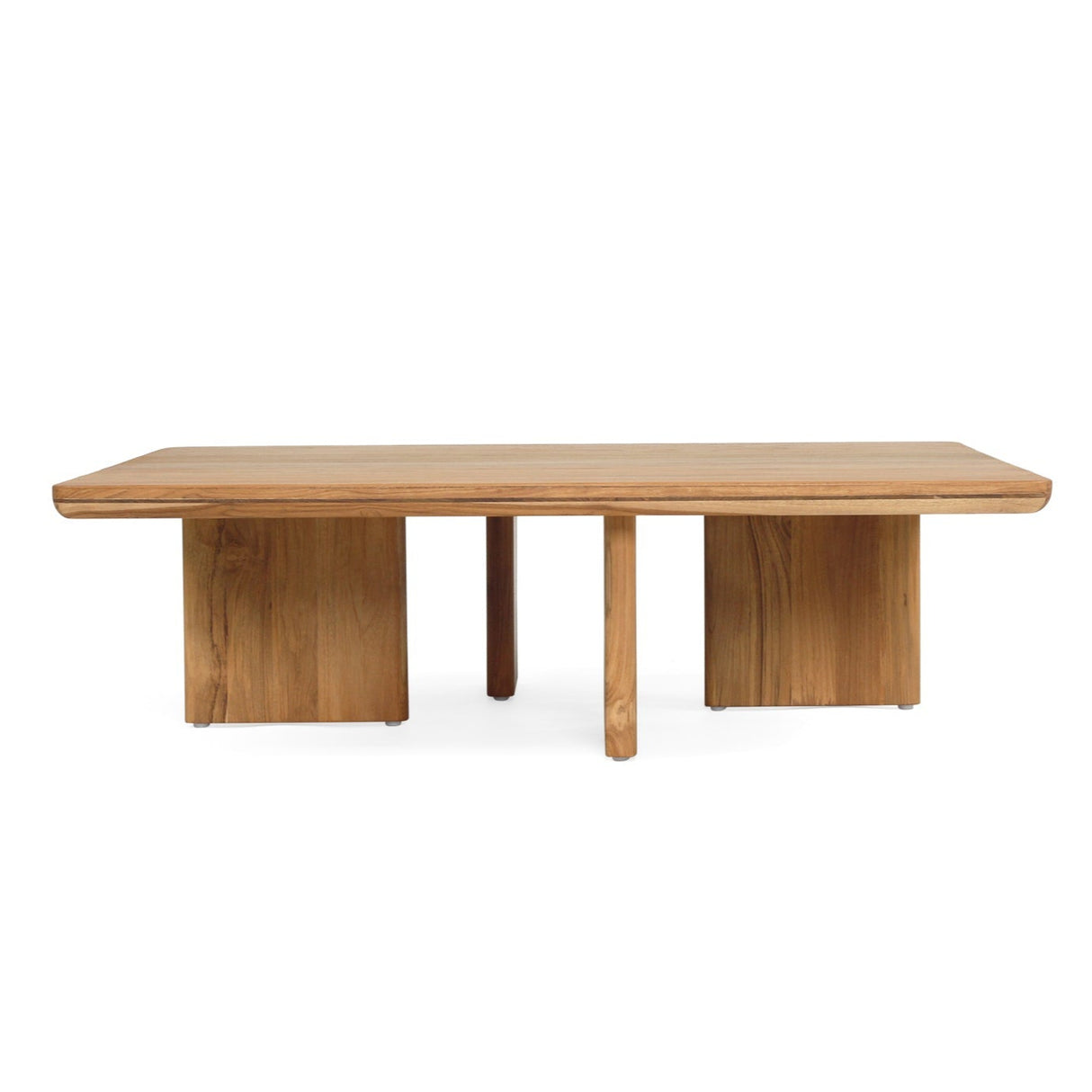 Talon Teak Square Coffee Table 1.2m