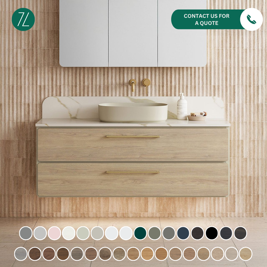 Timberline COLBY Wall Hung Vanity (All Sizes)