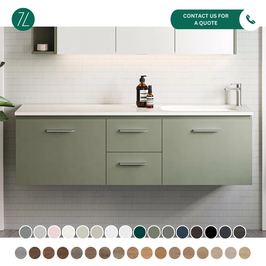 Timberline DAKOTA Wall Hung Vanity (All Sizes)