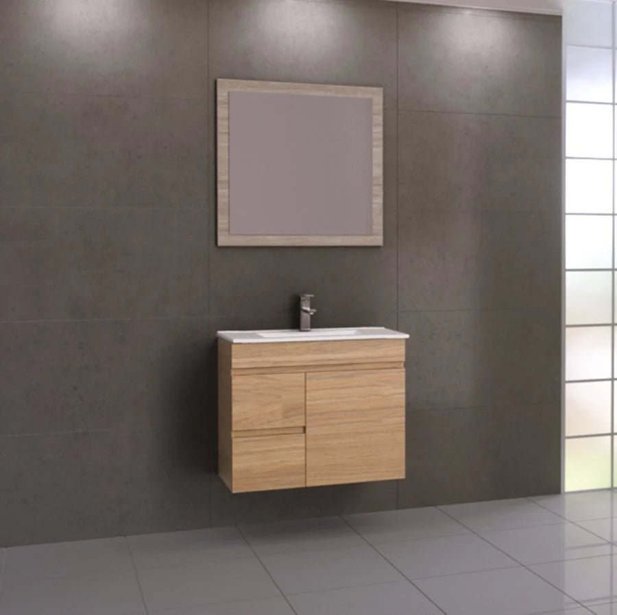 Timberline ENSUITE Space Saving Single Bowl Wall Hung Vanity (All Size)