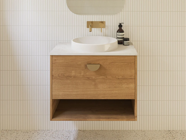 Timberline KANSAS Wall Hung Vanity (All Sizes)