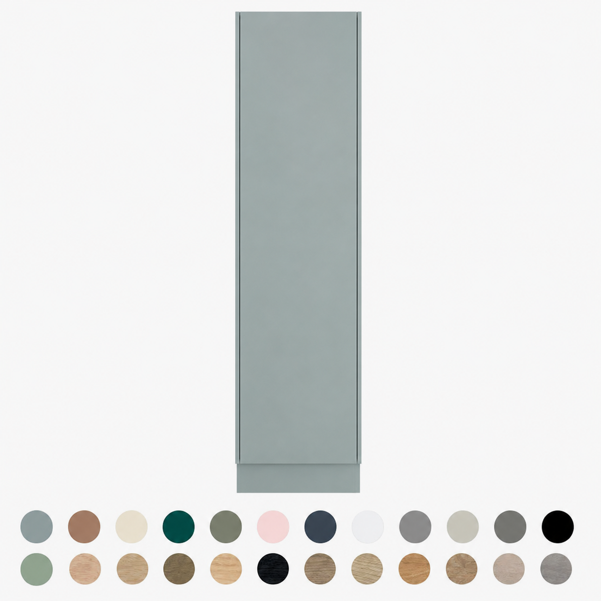 Timberline Modular Laundry 450mm Tall Cabinet - 1 Door