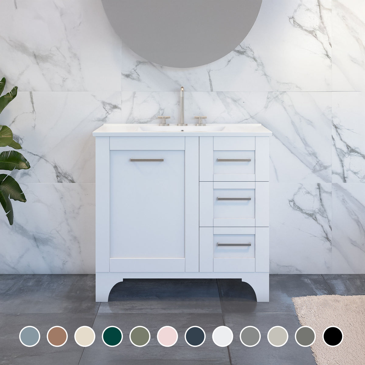 Timberline WINDSOR Floor Standing Vanity (All Sizes)
