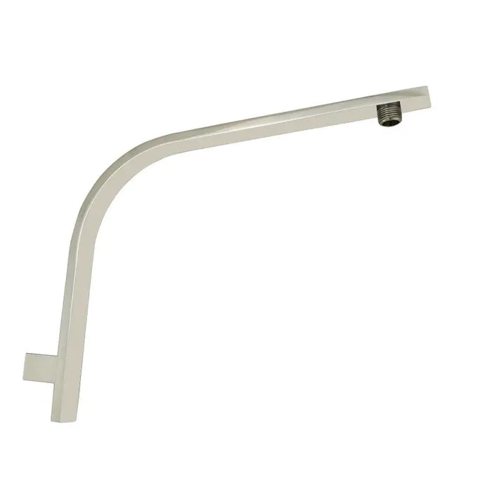 TARAN Gooseneck Shower Arm Square - Brushed Nickel