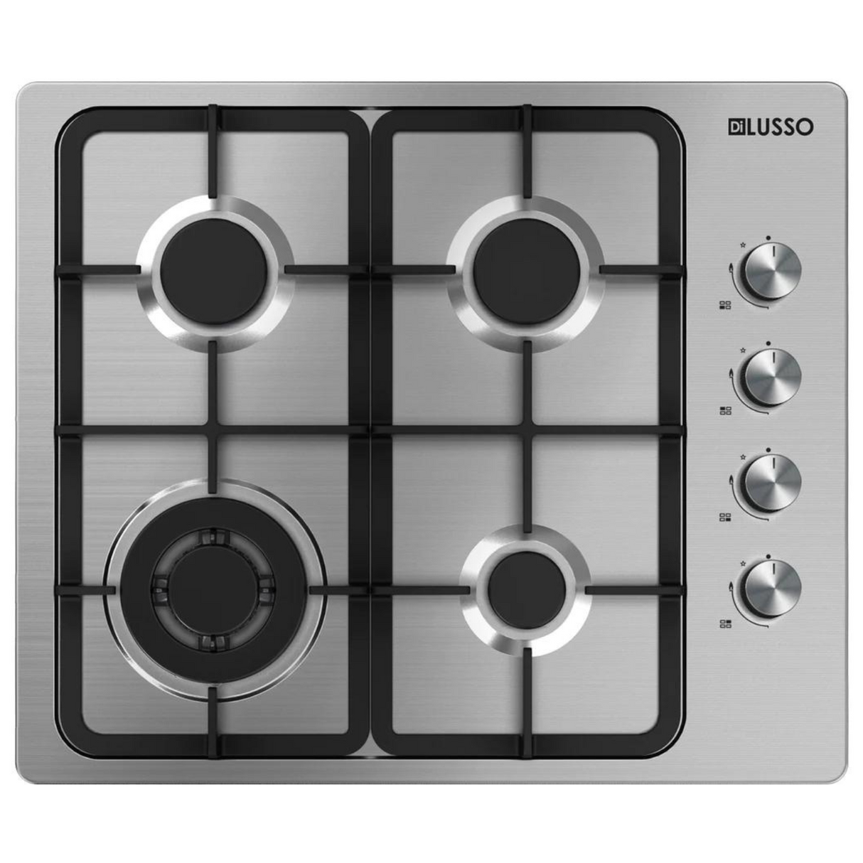 Gas Cooktop - 600mm SS Cast Iron Trivets