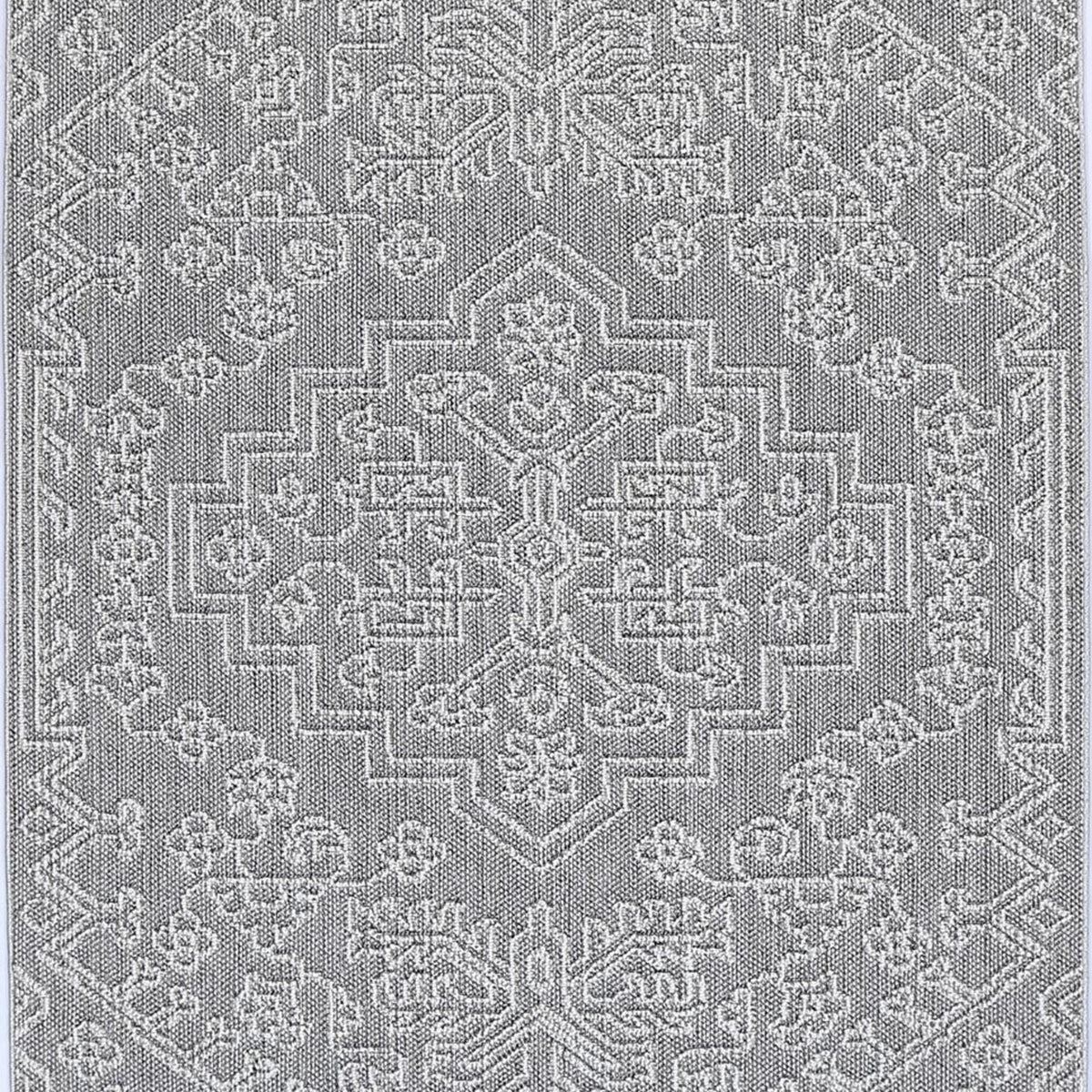Vanuatu Bule Ash Tribal Flatweave Rug