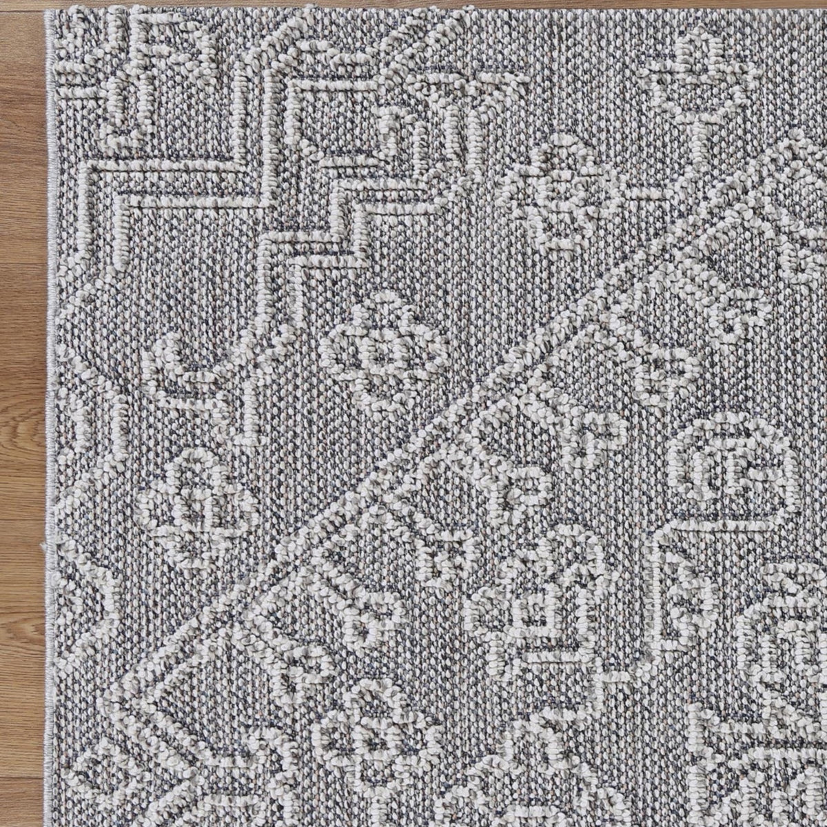 Vanuatu Bule Ash Tribal Flatweave Rug