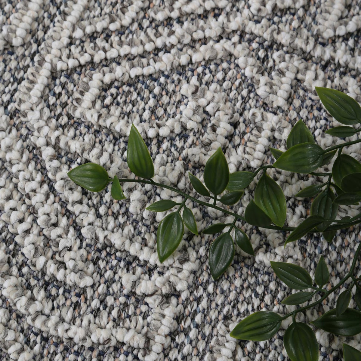 Vanuatu Bule Ash Tribal Flatweave Rug