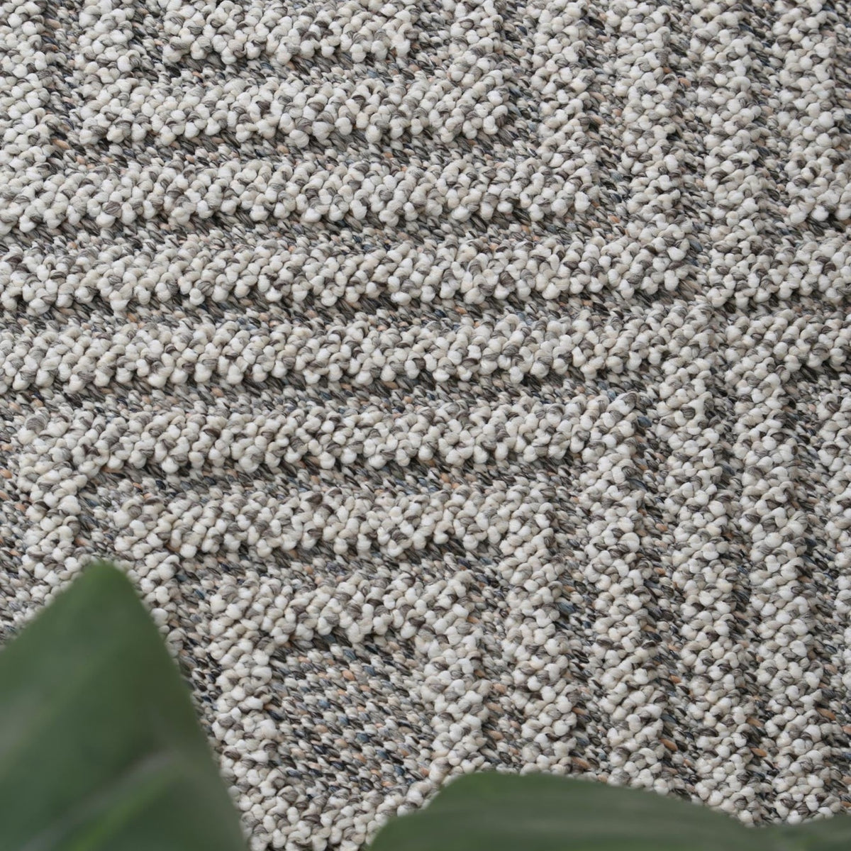 Vanuatu Walasi Ash Geometric Flatweave Rug