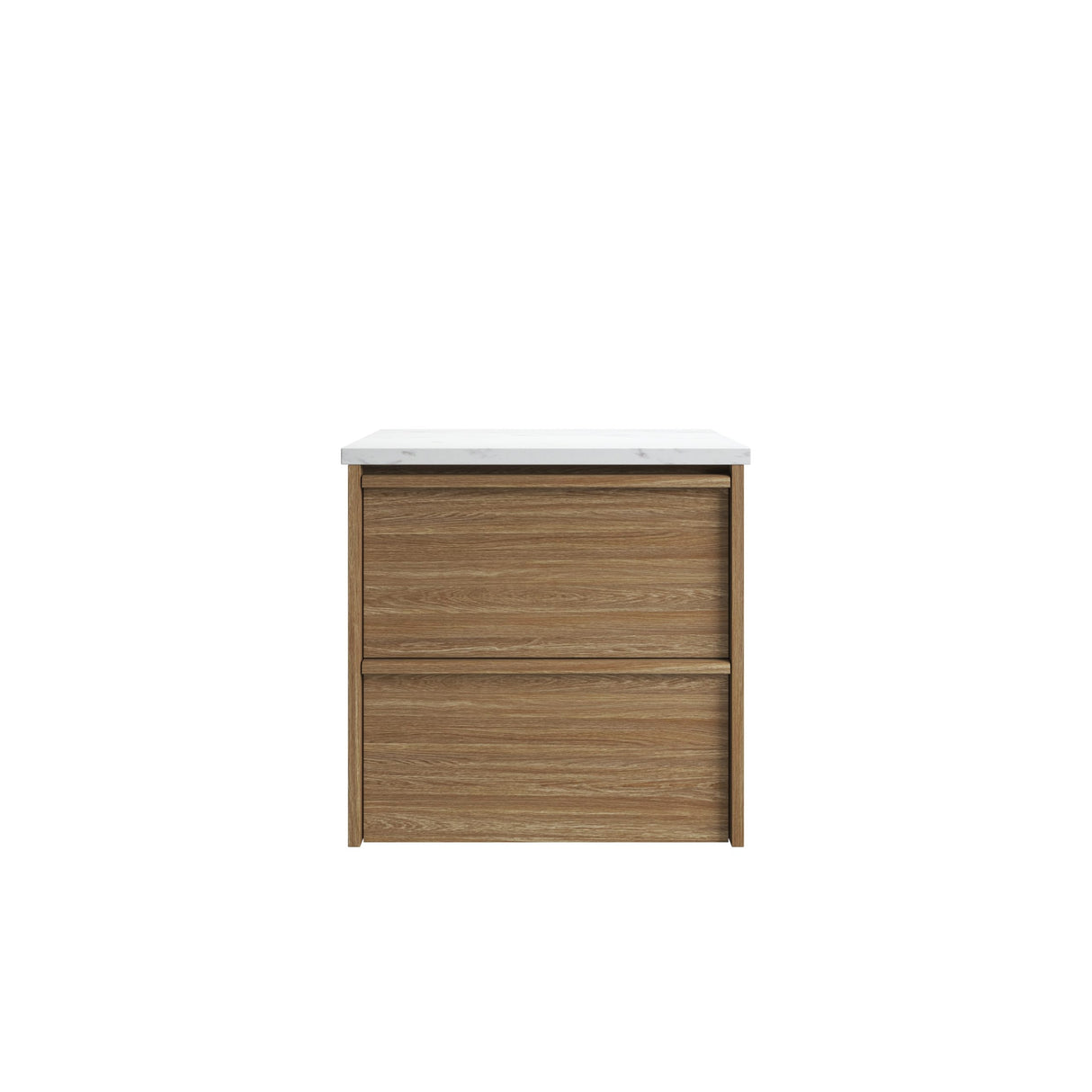 VENETTA Framed Wall Hung Vanity Harvest Oak