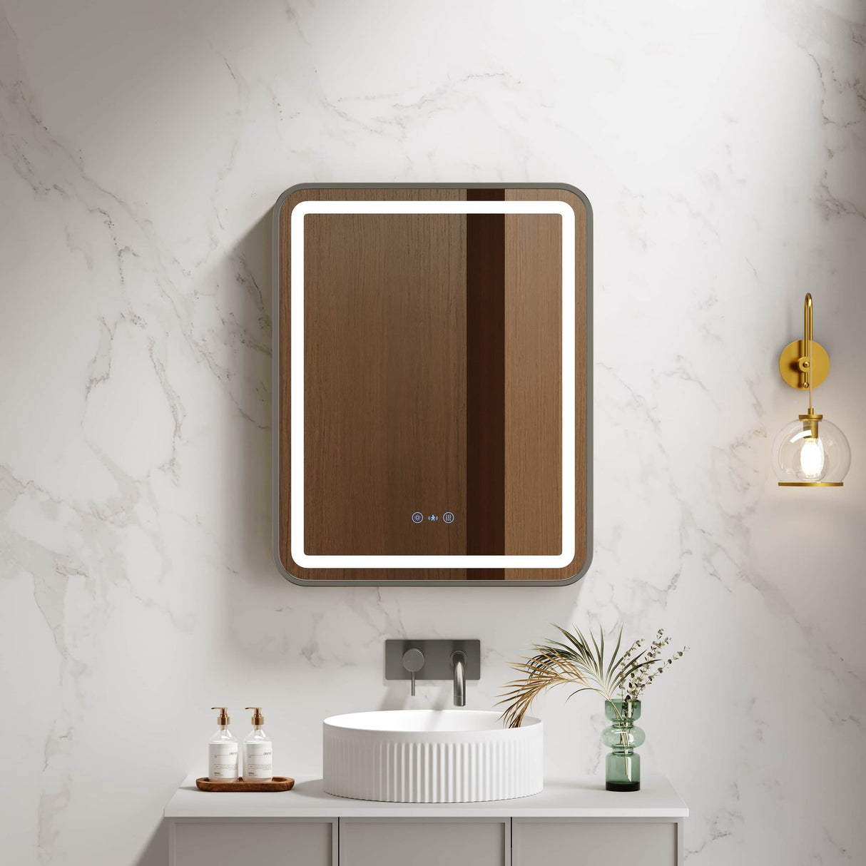 VENUS LED Rectangular Mirror 600×750 / 750×900 / 1200×750mm