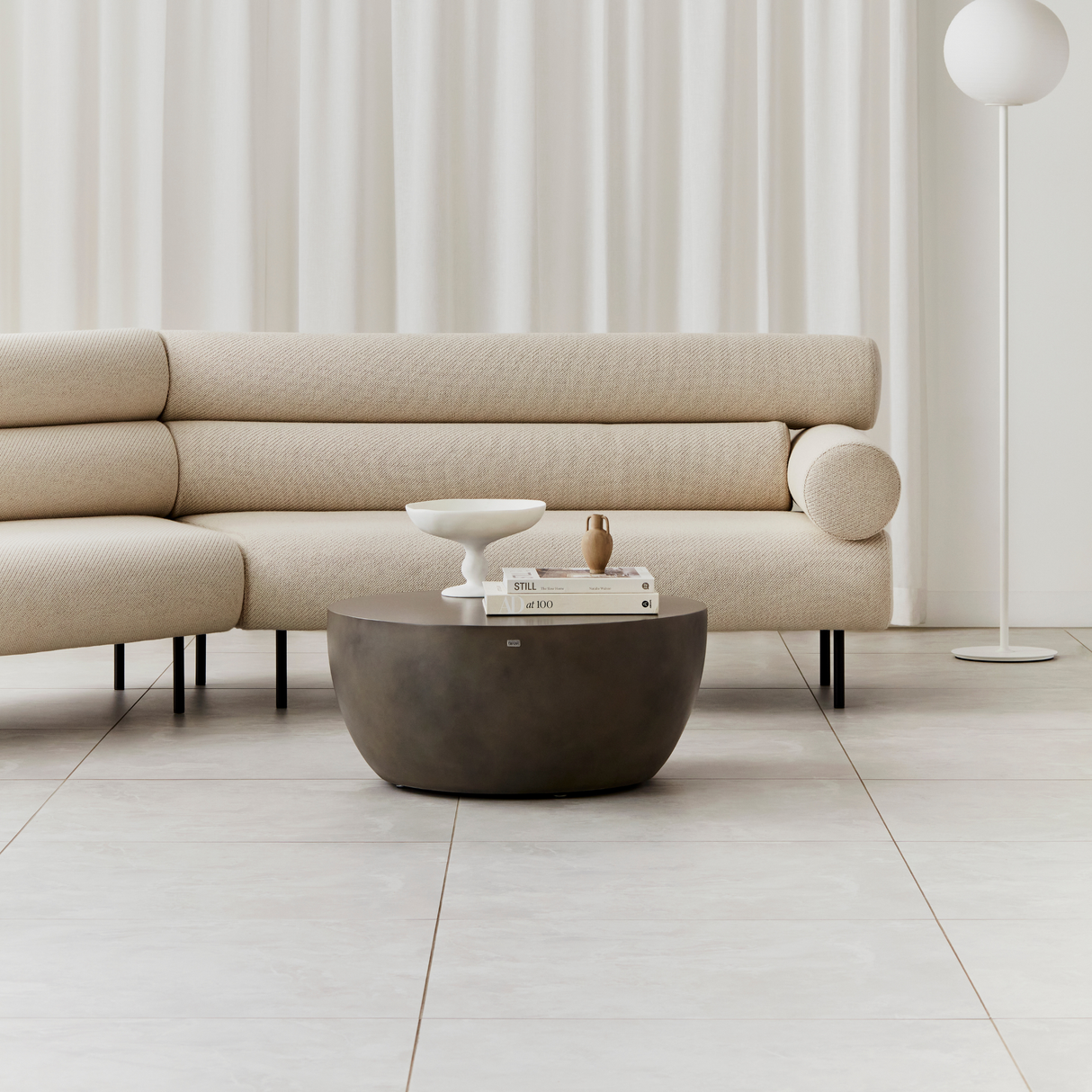 EcoSmart CURV 30/40 Concrete Coffee Table