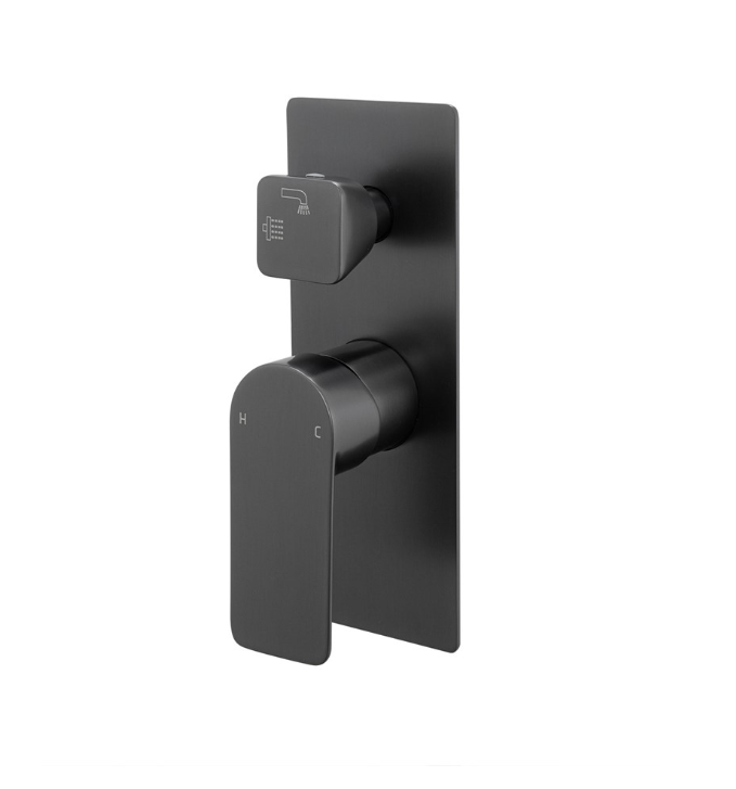 VOG Diverter Mixer - Brushed Gun Metal