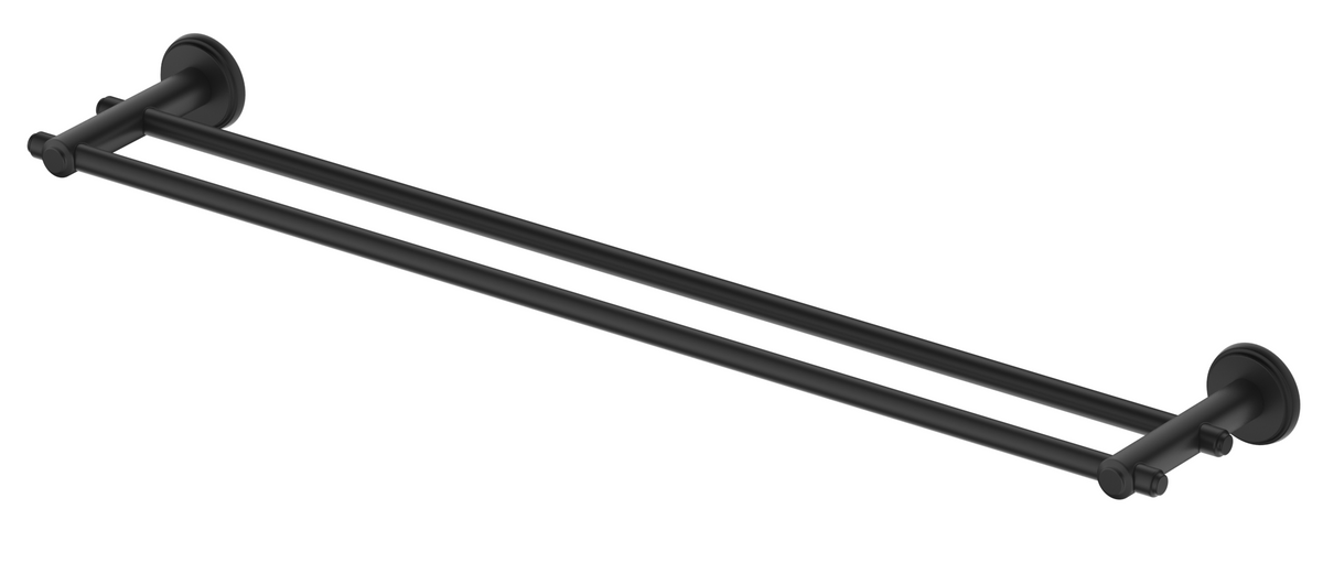 Mica Heritage Double Towel Rail - 600mm