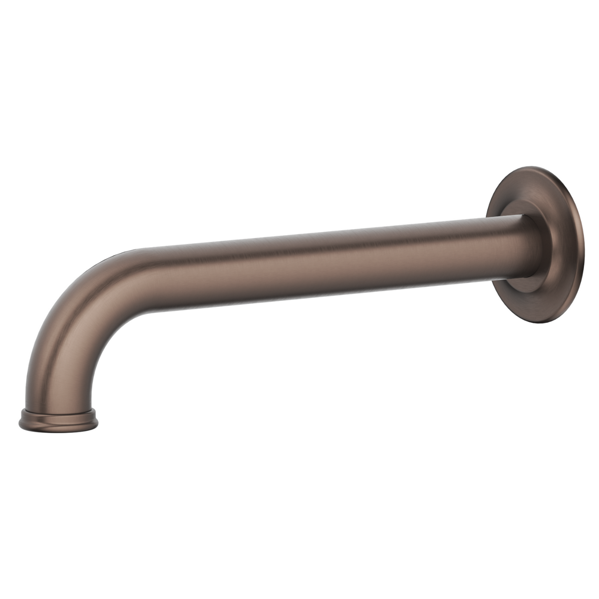 Mica Heritage Curved Bath Spout - 220mm