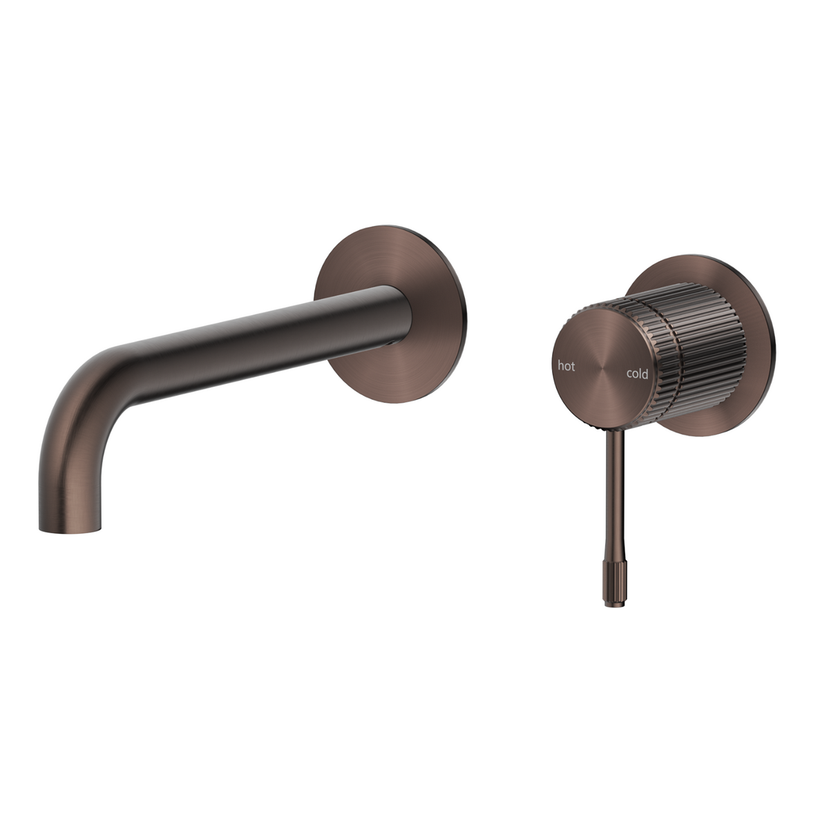 Mica Fluted Wall-Spout Combo