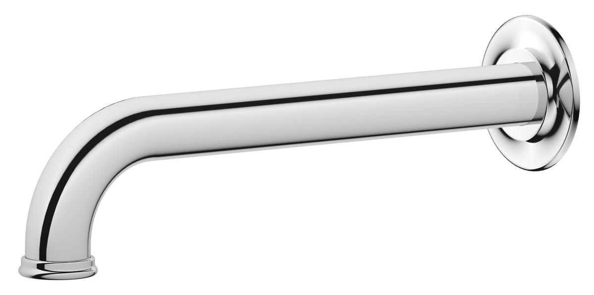 Mica Heritage Curved Bath Spout - 250mm