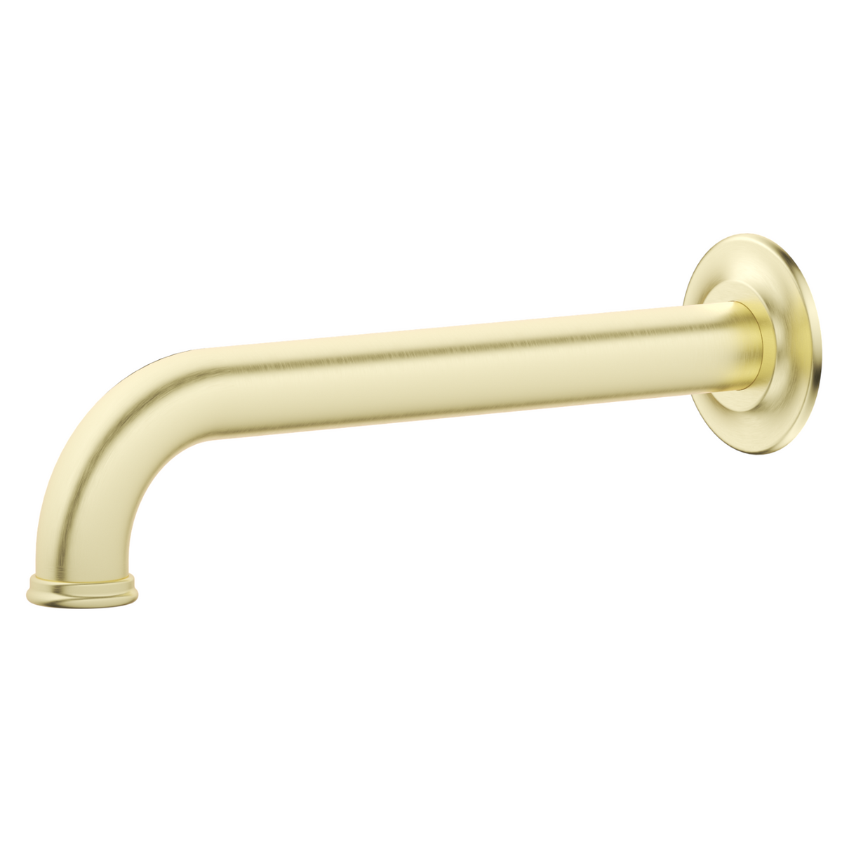Mica Heritage Curved Bath Spout - 220mm