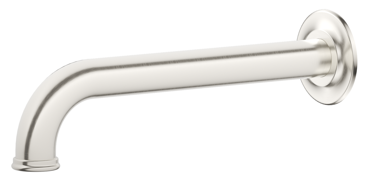 Mica Heritage Curved Bath Spout - 250mm