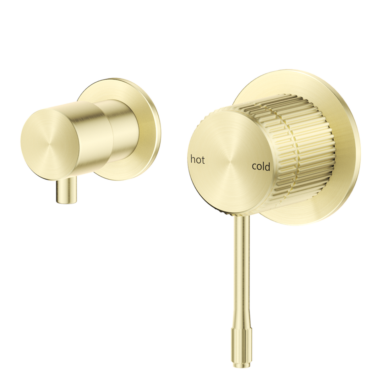 Mica Fluted Sideways Shower Mixer Diverter