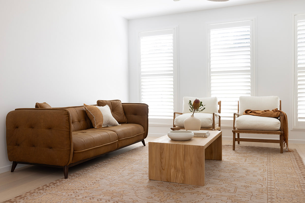 Olivian Armchair-Linen Cushions