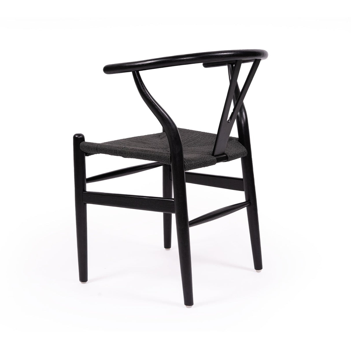Willow Designer Revere Natural Oak Chair - Black on Black